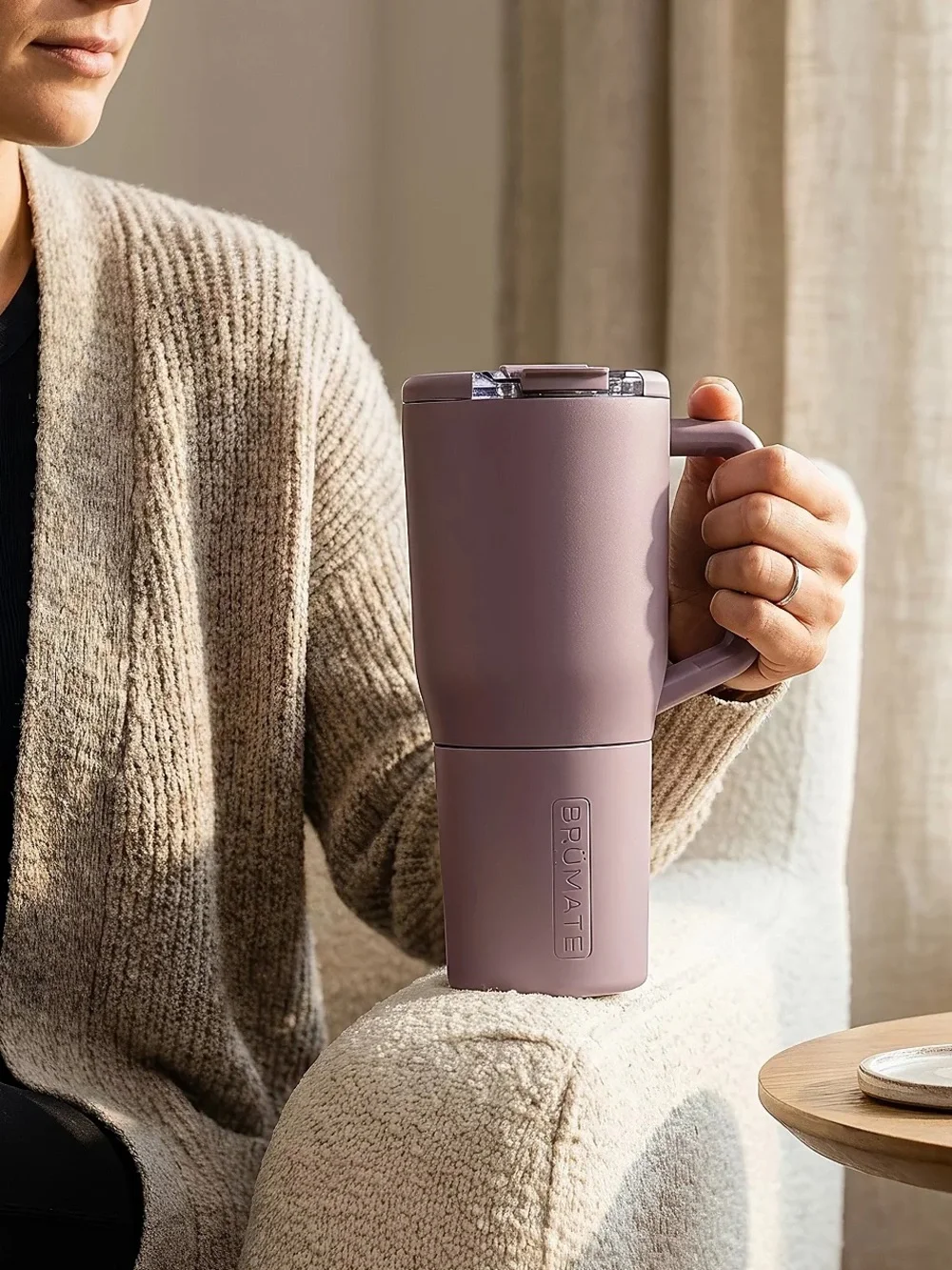 BruMate Muv 35oz Stainless Steel Tumbler Insulated Leakproof LILAC DUSK NEW